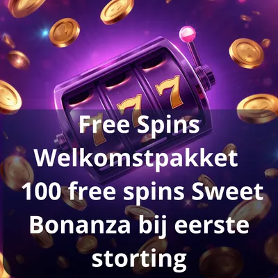 Free Spins Welkomstpakket 100 Free Spins Sweet Bonanza bij Lalabet Casino